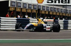 Williams Renault FW14B Nigel Mansell, 1992 British Grand Prix, Silverstone Williams Renault FW14B Nigel Mansell, 1992 British Grand Prix, Silverstone