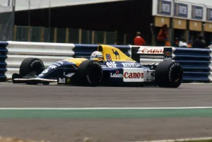 Williams Renault FW14B Ricardo Patrese, 1992 British Grand Prix, Silverstone Williams Renault FW14B Ricardo Patrese, 1992 British Grand Prix, Silverstone