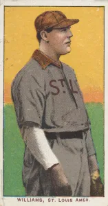 American League Collection: Williams, St. Louis, American League, from the White Border series (T206) for the Ameri