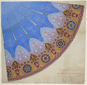 Williamsburg Savings Bank, Brooklyn, New York, Dome Decoration, 1873