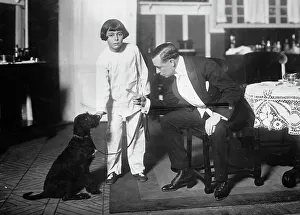 Willie Collier and son, between c1910 and c1915. Creator: Bain News Service
