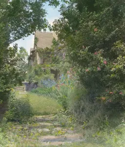 Landscaped Prints: Willowbank, Joseph Coleman Bright house