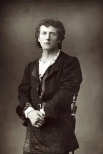 Wilson Barrett Prints: Wilson Barrett (1846-1904), English theatrical actor-manager, c1890
