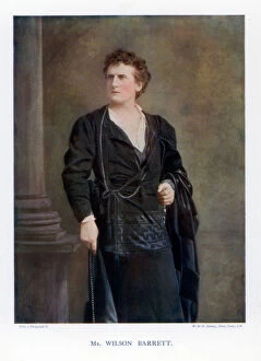 Theatrical Costume Collection: Wilson Barrett, English actor, manager, and playwright, 1901.Artist: W&D Downey