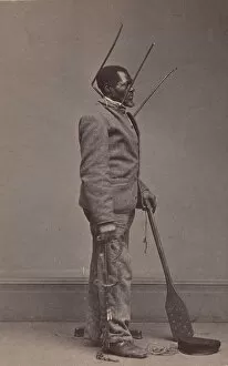 Wilson, Branded Slave from New Orleans, 1863. Creator: Charles Paxson