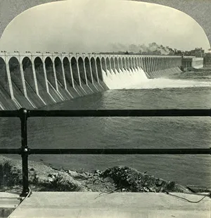 Power Prints: Wilson Dam, Muscle Shoals, Alabama, c1930s. Creator: Unknown