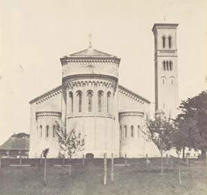 Wilton Church, East End and Bell Tower, 1850s. Creator: Unknown