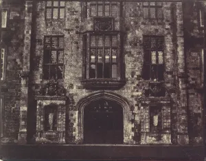 Wilton House, Detail of Main Facade, 1850s. Creator: Unknown