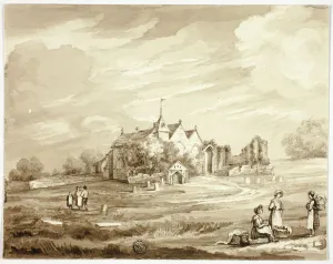 Elizabeth Heaphy Prints: Winchelsea Church, n. d. Creator: Elizabeth Murray