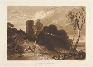 Sussex Prints: Winchelsea Sussex (Liber Studiorum, part IX, plate 42), April 23, 1812