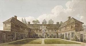 Almshouse Gallery: Winchester Almshouses, Richmond Hill, Surrey, c1820