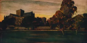 Wells Gardner Darton Co Prints: Winchester Cathedral, 1912