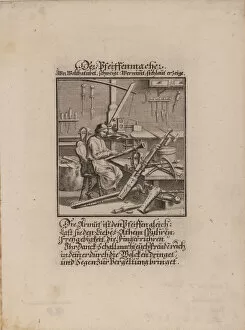 Christoph Gallery: The Wind Instrument Maker. Artist: Weigel, Christoph, the Elder (1654-1725)