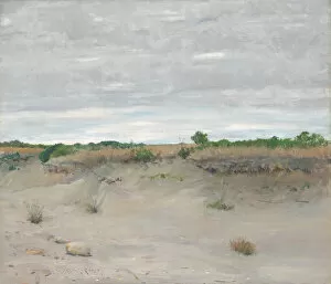 Sand Gallery: Wind-Swept Sands, 1894. Creator: William Merritt Chase