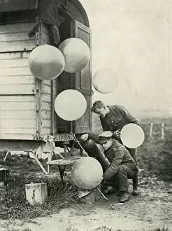 Balloon Collection: Wind and Weather Reports for the British Army, (1919). Creator: Unknown