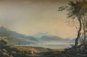 Windermere from Bowness, c1822, (1938). Artist: John Varley I