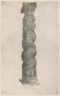 Winding Gallery: Winding Column from Saint Peter s, Rome. Creator: Unknown