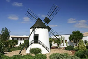 Fuerteventura Prints: Windmill, Antigua, Fuerteventura, Canary Islands