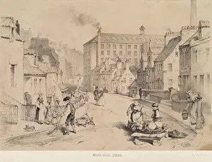 Locals Prints: Windmill Brae, Aberdeen, c1840s. Creator: William Nichol