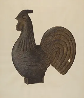 Windmill Counterbalance, c. 1938. Creator: Wilbur M Rice