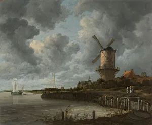 Ruisdael Jacob Isaacksz Van Prints: The Windmill at Wijk bij Duurstede, c.1668-c.1670. Creator: Jacob van Ruisdael