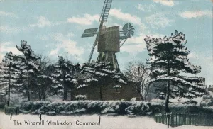 Merton Prints: The Windmill, Wimbledon Common, c1910