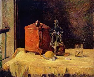 1882 Prints: At the Window, 1882. Creator: Paul Gauguin