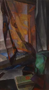 Caven Alvar Prints: Window, 1917. Creator: Alvar Cawén