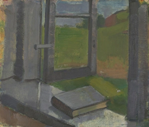 Open Window Prints: The Window, 1917. Creator: Johan Johansson