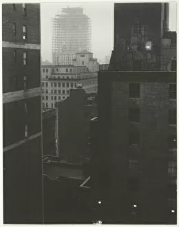 Apartment Gallery: From My Window at An American Place, Southwest, 1932. Creator: Alfred Stieglitz
