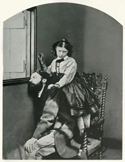 Leonard Gallery: At the window, c1860s, (1948). Creator: Lewis Carroll
