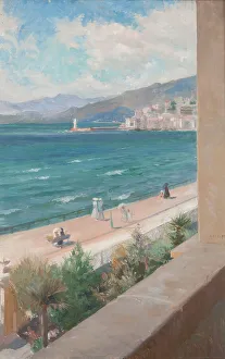 From my Window in Cannes, 1891. Creator: Albert Edelfelt