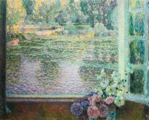 Window On The River. Creator: Le Sidaner, Henri (1862-1939)