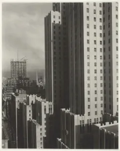 From My Window at the Shelton, West, 1931. Creator: Alfred Stieglitz