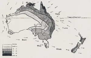 April Collection: Winds and Rainfall - November to April, 1923. Creator: Unknown