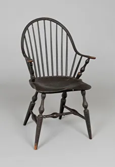 Tulipwood Prints: Windsor Armchair, 1752 / 87. Creator: J. M. Hasbrouck