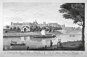 Parr Prints: Windsor Castle, Berkshire, 1751. Artist: Nathaniel Parr