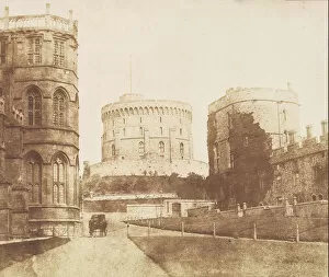 Windsor Castle, June 1841. Creator: William Henry Fox Talbot