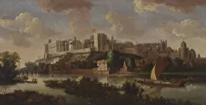 Cargo Gallery: Windsor Castle Seen from the Thames, ca. 1700. Creator: Unknown