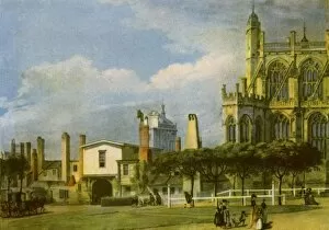 Windsor Castle: St. Georges Chapel, 1768, (1942). Creator: Paul Sandby