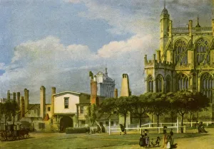 Berkshire Prints: Windsor Castle: St. Georges Chapel, 1768, (1942). Creator: Paul Sandby