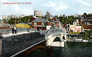Images Dated 15th April 2008: Windsor Castle, Windsor, Berkshire, early 20th century