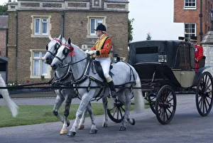 Parade Prints: Windsor, Royal Carriage, 2009. Creator: Ethel Davies