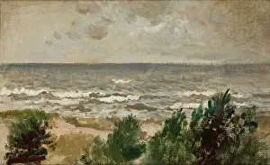 Breeze Prints: Windy Day, 1908. Creator: Leon Wyczolkowski