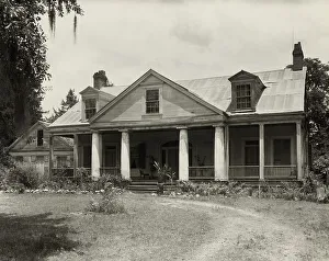House Front Prints: Windy Hill Manor, Natchez vic. Adams County