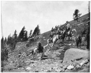 Colorado Prints: Windy Point, Pikes Peak, Colorado, late 19th century. Artist: John L Stoddard
