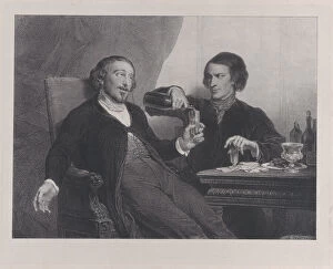 Pouring Gallery: The Wine, 1840. Creator: François-Joseph-Aiméde Lemud