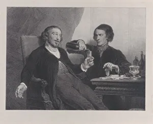 Drunk Collection: The Wine, 1840. Creator: Francois-Joseph-Aimede Lemud