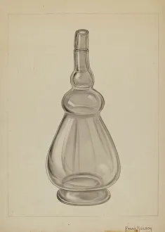 Wine Bottle, c. 1937. Creator: Frank Nelson