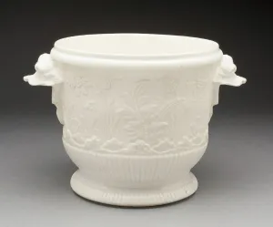 Wine Bottle Cooler, Saint-Cloud, 1720 / 40. Creator: Saint-Cloud Porcelain Manufactory
